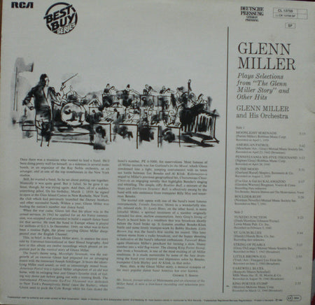 Glenn Miller : Glenn Miller's Original Recordings (LP, Album, RE)