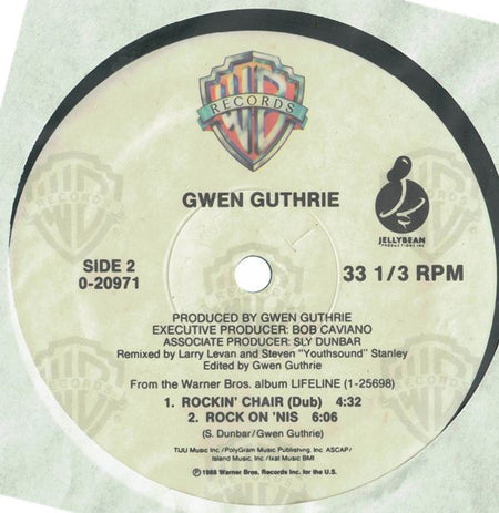 Gwen Guthrie : Rockin' Chair (12", Maxi)