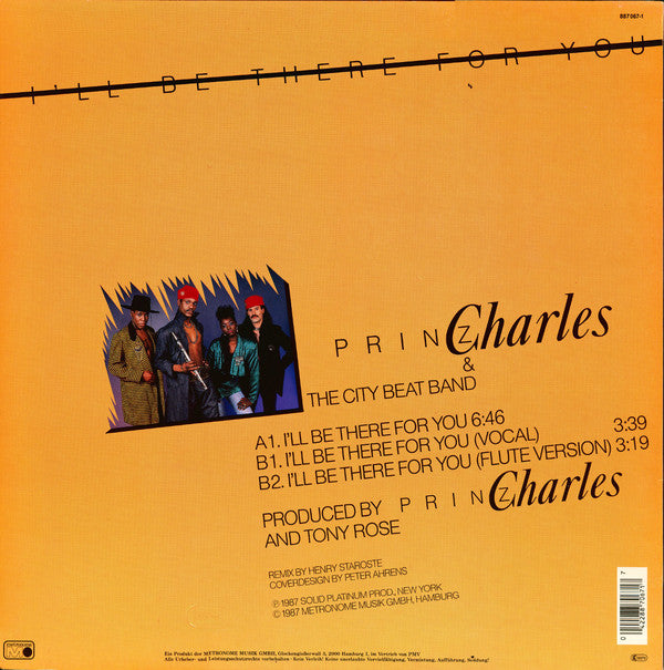 Prince Charles And The City Beat Band : I'll Be There For You (12")