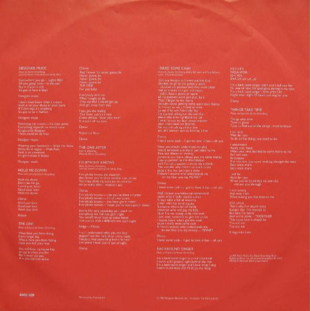 Lipps, Inc. : Designer Music (LP, Album)