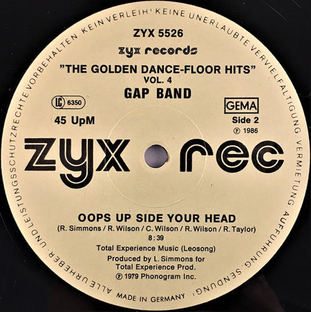 Yarbrough & Peoples / The Gap Band : The Golden Dance-Floor Hits Vol. 4 (12", Maxi)