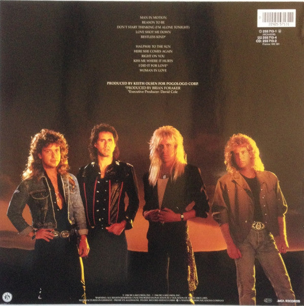 Night Ranger : Man In Motion (LP, Album)