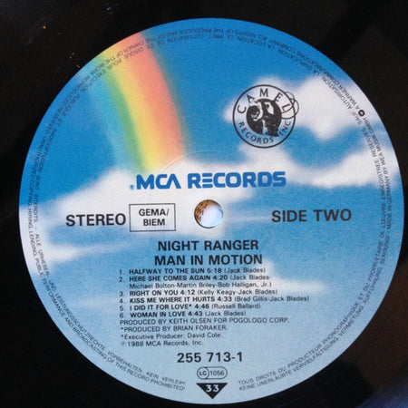 Night Ranger : Man In Motion (LP, Album)