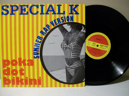 Kenny Simmons : Poka Dot Bikini (Summer Rap Version) (12")