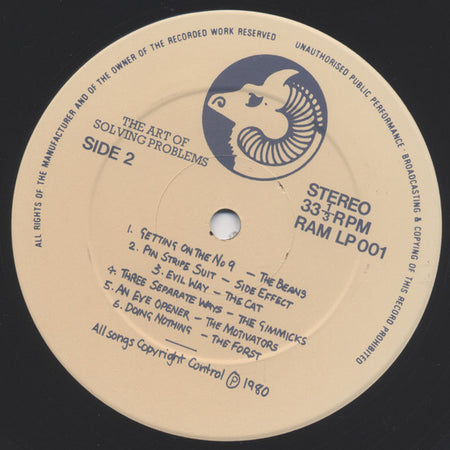 Various : The Art Of Solving Problems (LP, Album, Comp)