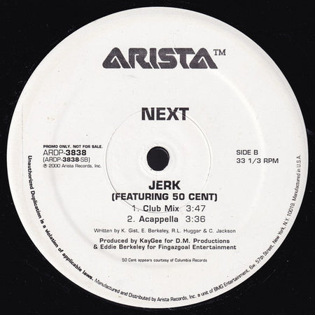 Next (2) : Jerk (12", Promo)