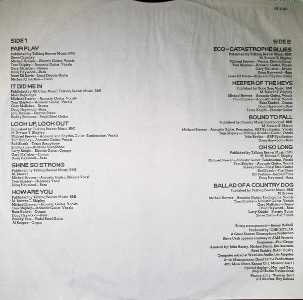 Brewer And Shipley : ST11261 (LP, Album, Los)