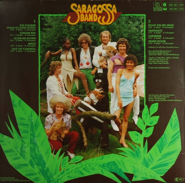 Saragossa Band : Matchless (LP, Album, Gat)
