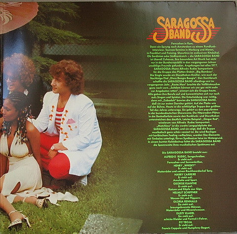 Saragossa Band : Matchless (LP, Album, Gat)