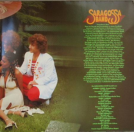Saragossa Band : Matchless (LP, Album, Gat)