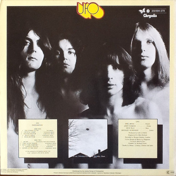 UFO (5) : Phenomenon (LP, Album, RE)