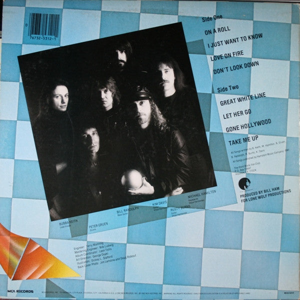 Point Blank (9) : On A Roll (LP, Album, Glo)