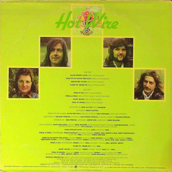 Trapeze : Hot Wire (LP, Album)
