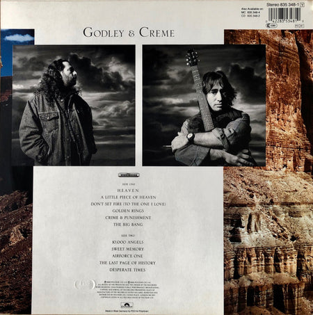 Godley & Creme : Goodbye Blue Sky (LP, Album)