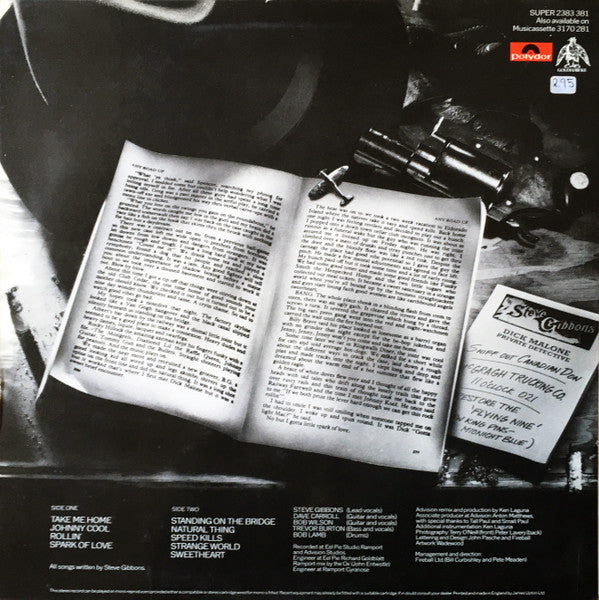 The Steve Gibbons Band* : Any Road Up (LP, Album)