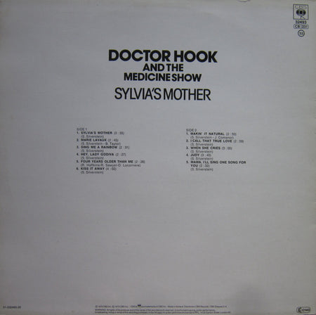Dr. Hook & The Medicine Show : Sylvia's Mother (LP, Album, RE)
