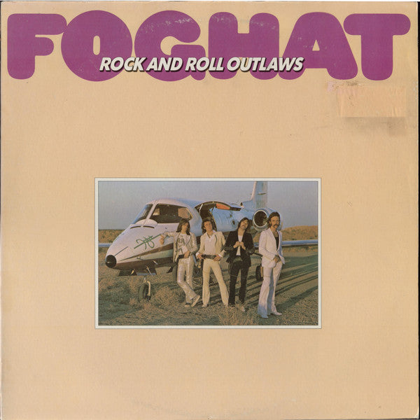 Foghat : Rock And Roll Outlaws (LP, Album, Pit)