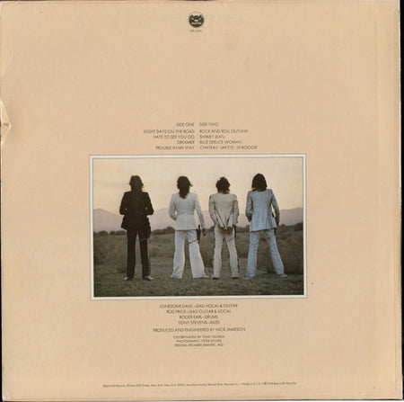 Foghat : Rock And Roll Outlaws (LP, Album, Pit)