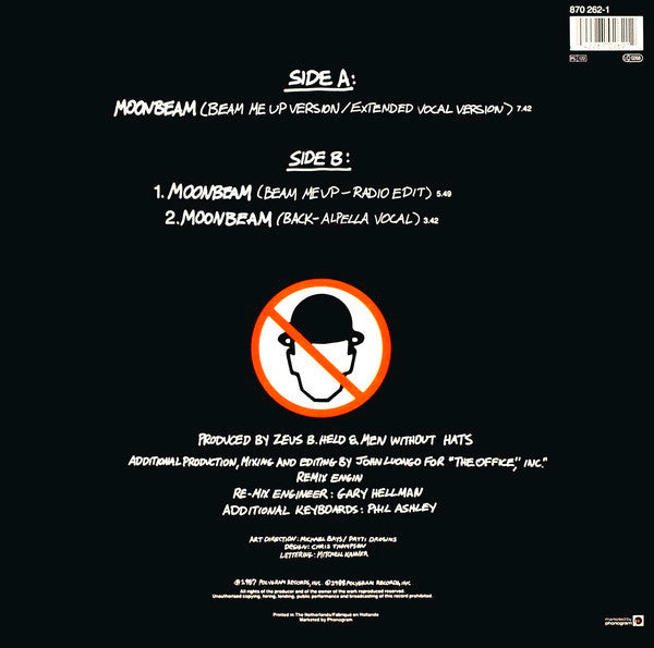 Men Without Hats : Moonbeam (12", EP, Single)