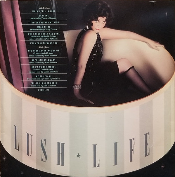 Linda Ronstadt With Nelson Riddle And His Orchestra : Lush Life (LP, Album, Spe)