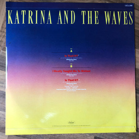 Katrina And The Waves : Is That It? (Extended Version) (12")