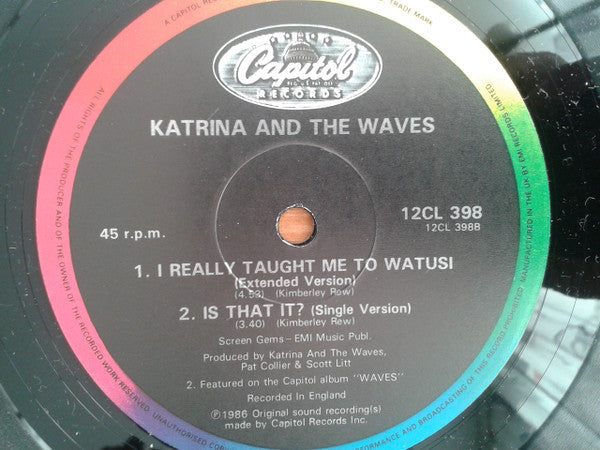 Katrina And The Waves : Is That It? (Extended Version) (12")