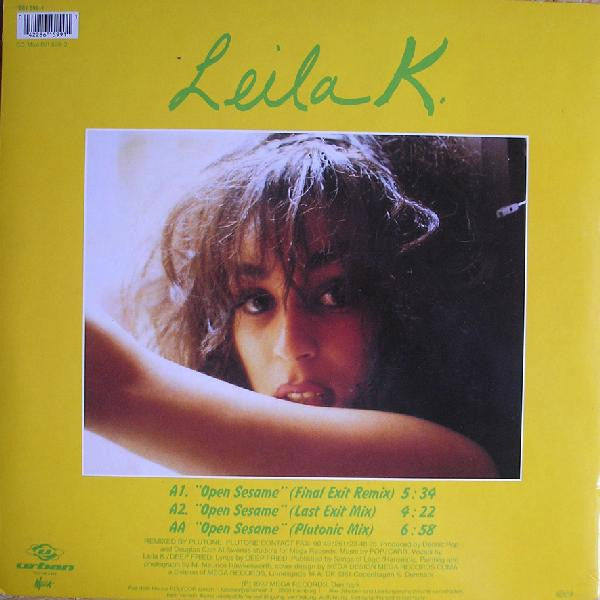 Leila K : Open Sesame (Final Exit Remix) (12", Maxi)