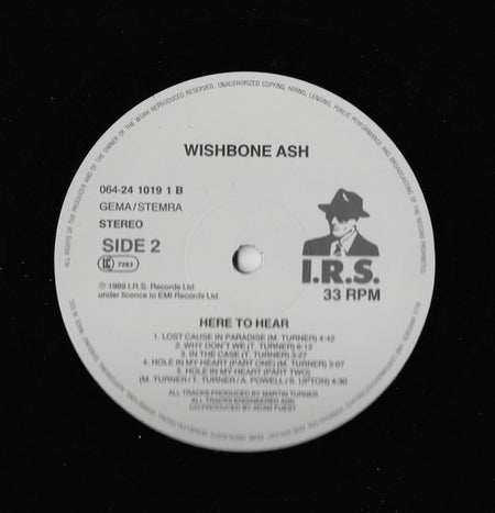 Wishbone Ash : Here To Hear (LP, Album)