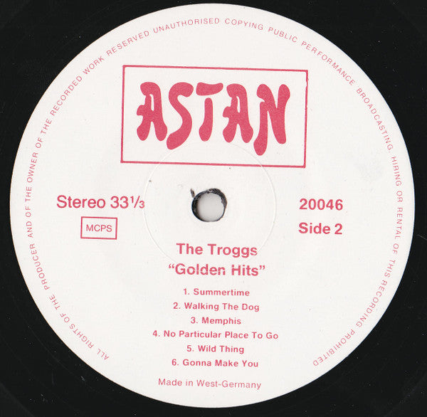 The Troggs : Golden Hits (LP, Comp)