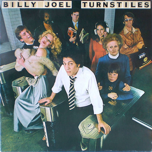 Billy Joel : Turnstiles (LP, Album, RE, Ora)