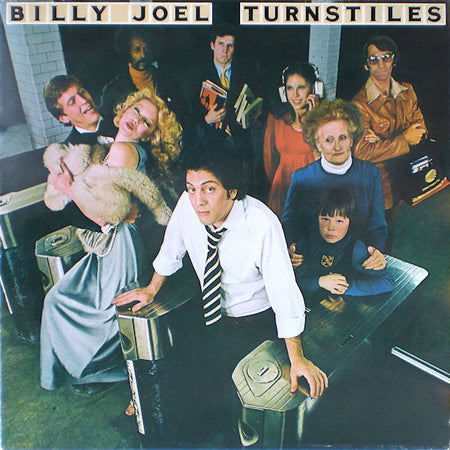 Billy Joel : Turnstiles (LP, Album, RE, Ora)