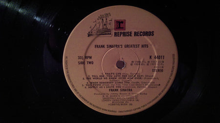 Frank Sinatra : Frank Sinatra's Greatest Hits (LP, Comp, RE)