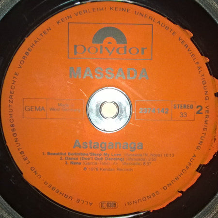 Massada (2) : Astaganaga (LP, Album)
