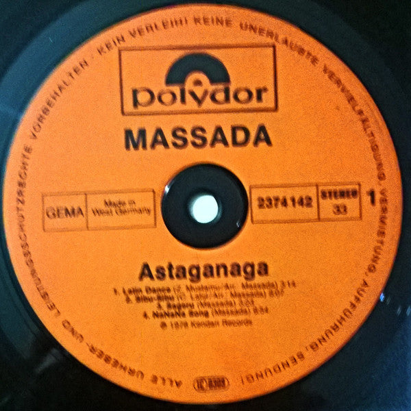 Massada (2) : Astaganaga (LP, Album)