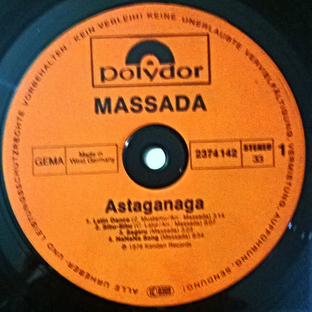 Massada (2) : Astaganaga (LP, Album)