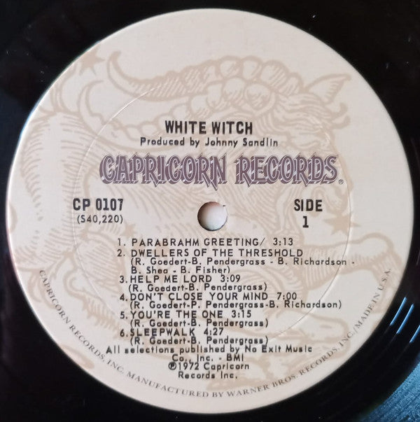 White Witch : White Witch (LP, Album, Ter)