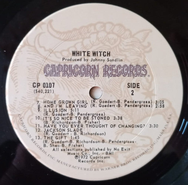 White Witch : White Witch (LP, Album, Ter)