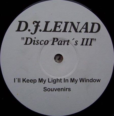 DJ Leinad : Disco Part's III (12")