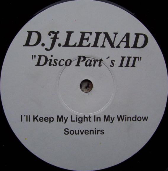 DJ Leinad : Disco Part's III (12")