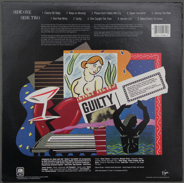 UB40 : Labour Of Love (LP, Album, RE, RM, RP, EMW)