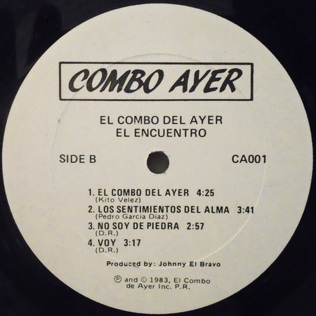 El Combo Del Ayer : El Encuentro (LP, Album)