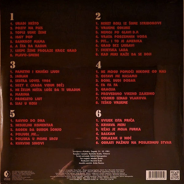 Azra (3) : Ravno Do Dna (3xLP, Album, RE, RM, 180)