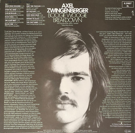 Axel Zwingenberger : Boogie Woogie Breakdown (LP, Album)