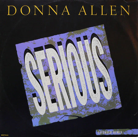 Donna Allen : Serious (Extended Remix) (12")