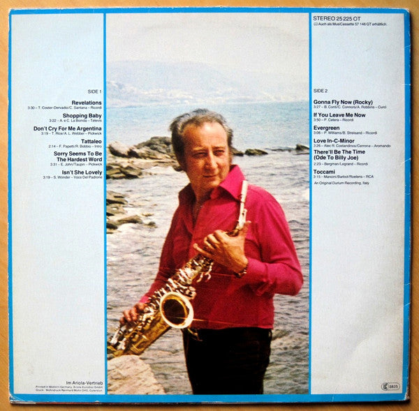 Fausto Papetti : 24 Raccolta Gonna Fly Now (LP, Album)