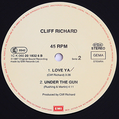 Cliff Richard : My Pretty One (12")