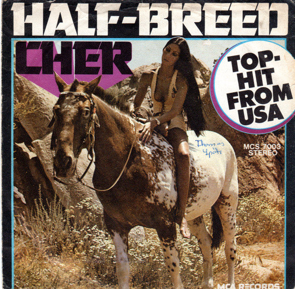 Cher : Half-Breed (7", Single)