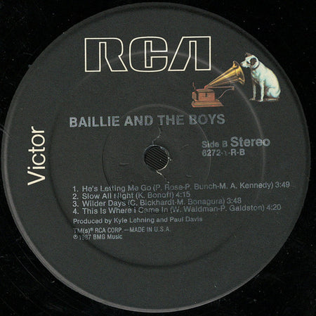 Baillie & The Boys : Baillie & The Boys (LP, Album)