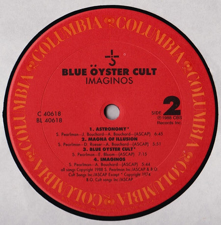 Blue Öyster Cult : Imaginos (LP, Album)
