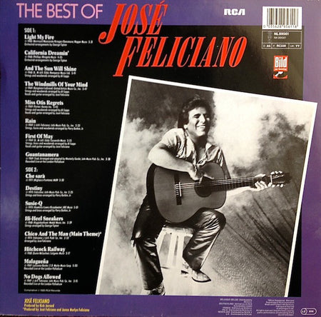 José Feliciano : The Best Of José Feliciano (LP, Comp)